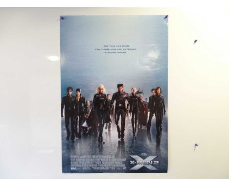 SUPERHERO LOT (12 in lot) ALL rolled one sheets to include AVENGERS : AGE OF ULTRON; XMEN 2; HELLBOY 2; XMEN (Professor X); X