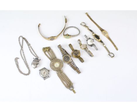 Mixed lot of watches including Tissot seastar automatic, Bulova, Gucci, Timex, Consul automatic, Sekonda, etc (11) 