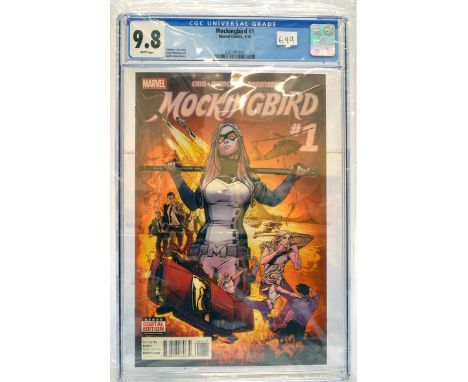 Graded Comic Book comprising Mockingbird #1 - Marvel Comics 5/16 - Chelsea Cain story. Kate Niemczyk art. Joelle Jones cover.