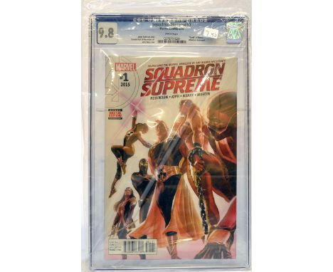 Graded Comic Book comprising Squadron Supreme #1 - Marvel Comics 2/16 - James Robinson story. Leonard Kirk &amp; Paul Neary a