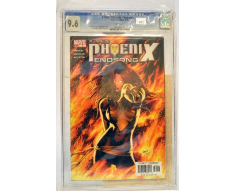 Graded Comic Book comprising  X-Men: Phoenix - Endsong #1 - Marvel Comics 3/05 - Limited Edition - Greg Pak Story - Greg Land