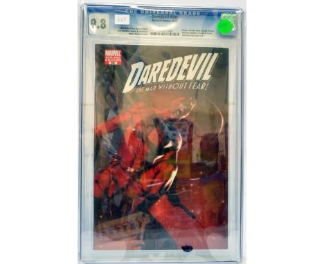 Graded Comic Book comprising Daredevil #500 - Marvel Comics 10/09 - Ed Brubaker &amp; Ann Nocenti Stories - Lark, Gaudiano, J