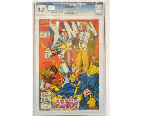 Graded Comic Book comprising X-Men #12 - Marvel Comics 9/92 - Fabian Nicieza Story - Art Thibert &amp; Dan Panosian Art - Art