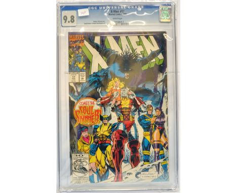 Graded Comic Book comprising X -Men #17 - Marvel Comics 2/93 - Fabian Nicieza Story - Andy Kubert &amp; Mark Pennington Art -