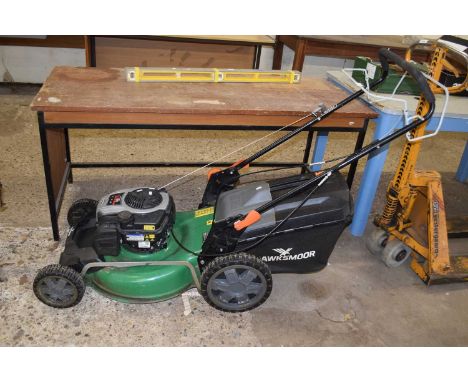 Hawksmoor petrol lawn mower with a Briggs &amp; Stratton engine