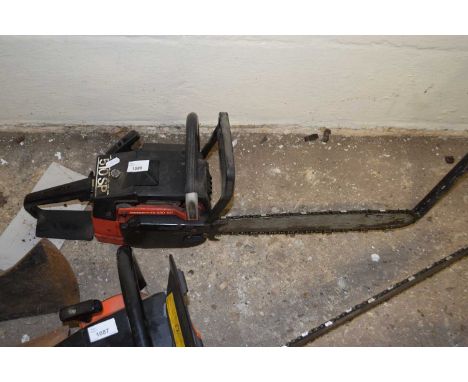 Vintage chainsaw