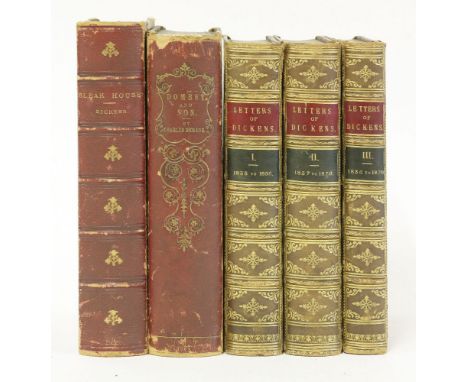 DICKENS, Charles:1.  Bleak House.  Bradbury and Evans, 1853, 1st edn.  Early issue (with all three typographical errors prese