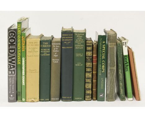 COLLECTION OF BOOKS MAINLY ON GURKHA REGIMENTAL HISTORY INCLUDING: 1.  Woodyatt, Maj. Gen. Nigel: Regimental History of the 3