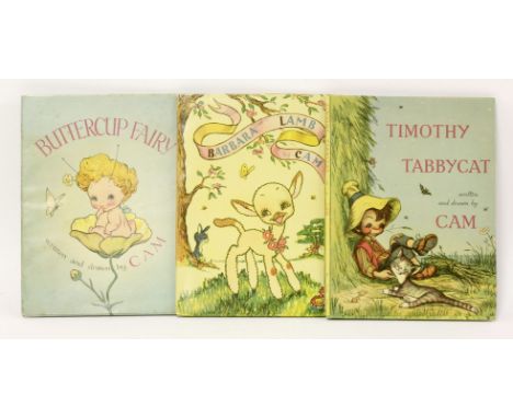 CAM (Barbara Mary Campbell)- Written and Drawn by:1.  Barbara Lamb. John Lane The Bodley Head, 1945, 1st. edn. 2nd. impr. DW(