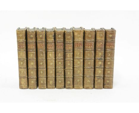 POPE, Alexander: The works, With his last corrections, additions, and improvements…from the Octavo Edition of Mr. Warburton; 