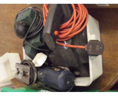 Box of power tools 
