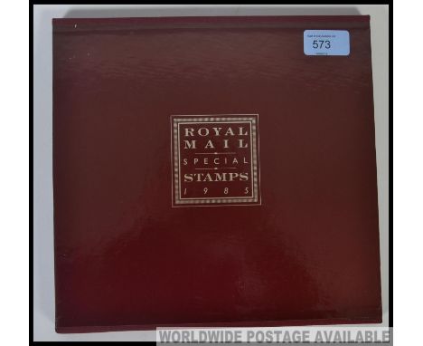 A vintage ' Special Stamps ' of 1985 commemorative book. Featuring a selection of unused decimal stamps within.