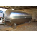 Chinz Manufacturer, 20,000L, Mdl. CG-20.0, 5200 Lbs., Alcohol Storage Tank, Unused