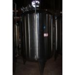 Chinz Manufacturer, 3000L, Mdl. CG-3.0, 685 Lbs., Extraction Liq Storage Tank SS, Unused