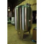 Chinz Manufacturer, 3000L, Mdl. CG-3.0, 685 Lbs., Extraction Liq Storage Tank SS, Unused