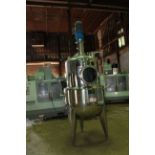 Chinz Manufacturer, 500 L, Mdl. QN-0.5, 1285 Lbs, 2.2 kW, Vac Scraper SS Concentration Tank, Unused