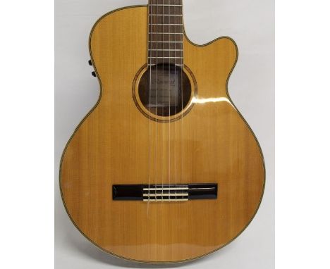 Tanglewood electro acoustic classical guitar, model TRC-CE