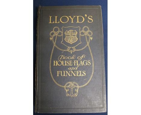 Lloyd's Book of House Flags and Funnels, published by Lloyd's of London 1912