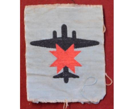 British WWII 8th Anti-Aircraft Division cloth formation patch 