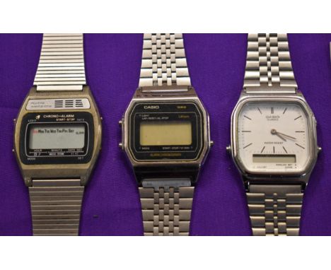 Casio A153 (digital) wrist watch. PLUS. Casio AQ228 (analogue and digital) wrist watch. PLUS. Montine International Chrono-Al