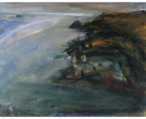 PETER PRENDERGAST limited edition (25/75) print - entitled 'White Light on the Sea, North Anglesey 2004', signed, 40 x 49cms 
