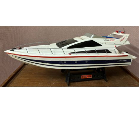 A model 3837 Atlantic yacht designed for radio control, 70cms l 