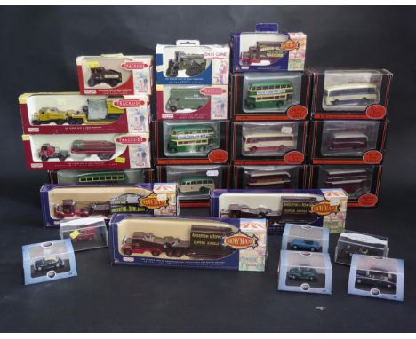 A Collection of 1:76 Scale Models including EFE, Oxford, Lledo Trackside and Lledo Showmans 