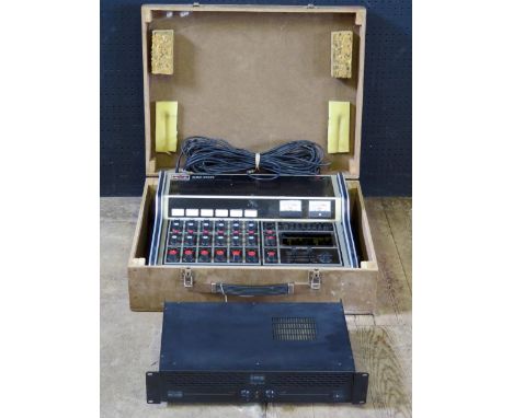 A Cased HH SM200 Professional Stereo Mixer-Amplifier and img Stage Line STA-700 800W Pro Power Amplifier 