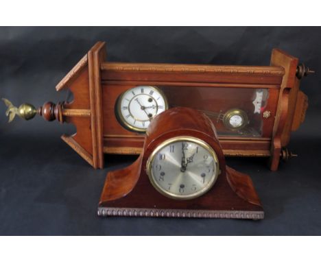 Vienna Wall Clock and Napoleon Mantle Clock 