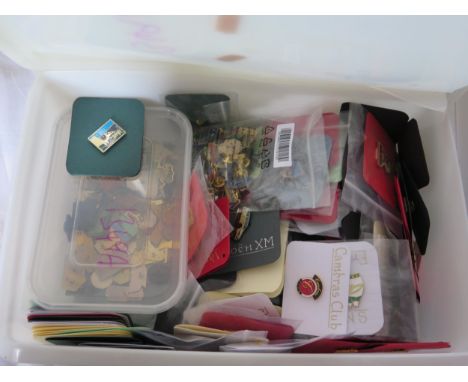 Box of Enamel Badges