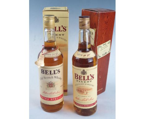 Two Bottles of Bell's Scotch Whisky 