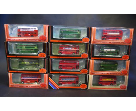 12 EFE Exclusive First Editions 1:76 Scale Model Routemaster Buses (all different) Boxed 