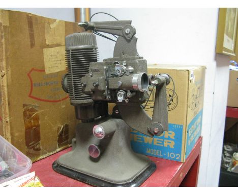 A Circa 1950's Bell & Howell-Gaumont Model 613 16mm Projector (with box), a Panagor Dual 8 Mode 102 Editor Viewer (boxed) and