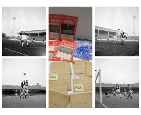 Football – Original action negatives taken at six Nottingham Forest home games played in the&nbsp;1965/1966 and 1966/67 seaso