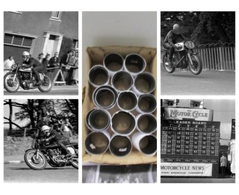 Isle of Man TT – Small box containing 16 uncut rolls of 35mm negatives consisting of over 500 imagesof motorcycles and motorc