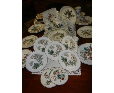 Approximately 30 pieces of Villeroy &amp; Boch 'Botanical' dinnerware and 3 similar items. 