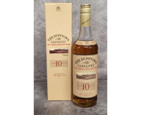 The Dufftown Glenlivet Pure Highland Malt Scotch Whisky, aged 10 years 75cl 40% vol, in presentation box, excellent condition
