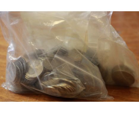 USA coins, some silver - the lot includes 3 half dollars - . 400 silver and $10.60 cents approx - .900 silver plus 23 dollars