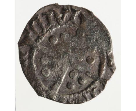 Henry VII silver farthing of London, [see note in J.J.North Vol 2, p. 78] single arched crown, reverse reads:- CIVITAS LO[   