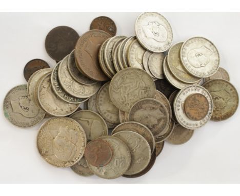 Greece & Ionian Islands (66) 19th-20thC mixed grade, including much silver.