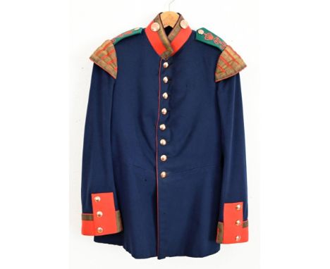UNIFORM  Baden: Uniformrock eines Sergeanten und Tambours des 6. Badischen Infanterie-Regiments "Kaiser Friedrich III." Nr. 1