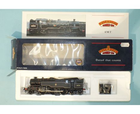 Bachmann OO gauge 32-353, Standard Class 4MT Tank Engine, no. 80032, boxed.