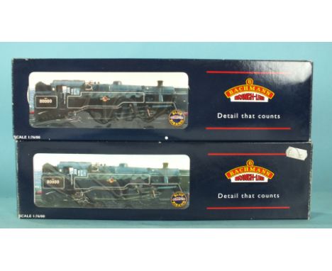 Bachmann OO gauge, two BR Standard Class 4MT 2-6-4T locomotives, 32-353 and 32-354, both boxed, (2).