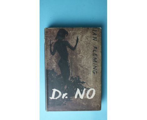 Fleming (Ian), Dr No, 1st Edition, 2nd printing, black cl with dancing girl to front board, dust jacket not price clipped wit