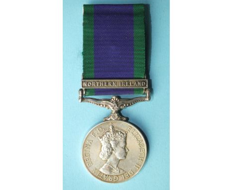 General Service Medal 1962-2007 awarded to 24245184 L Cpl M I Chapman 5 Innis, with Northern Ireland clasp.