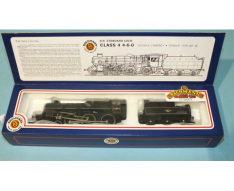 Bachmann OO gauge, 31-100, BR Standard Class 4 4-6-0 locomotive, boxed.