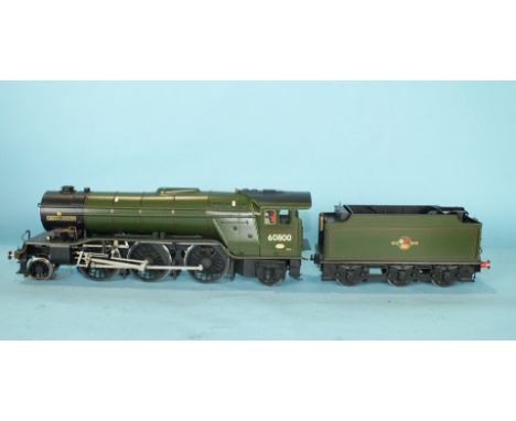 O gauge San Cheng/British Outline RTR kit model BR Class V2 2-6-2 locomotive 'Green Arrow', no.60800, boxed.