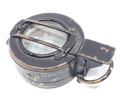 A British WWII 1940 MKIII compass. 