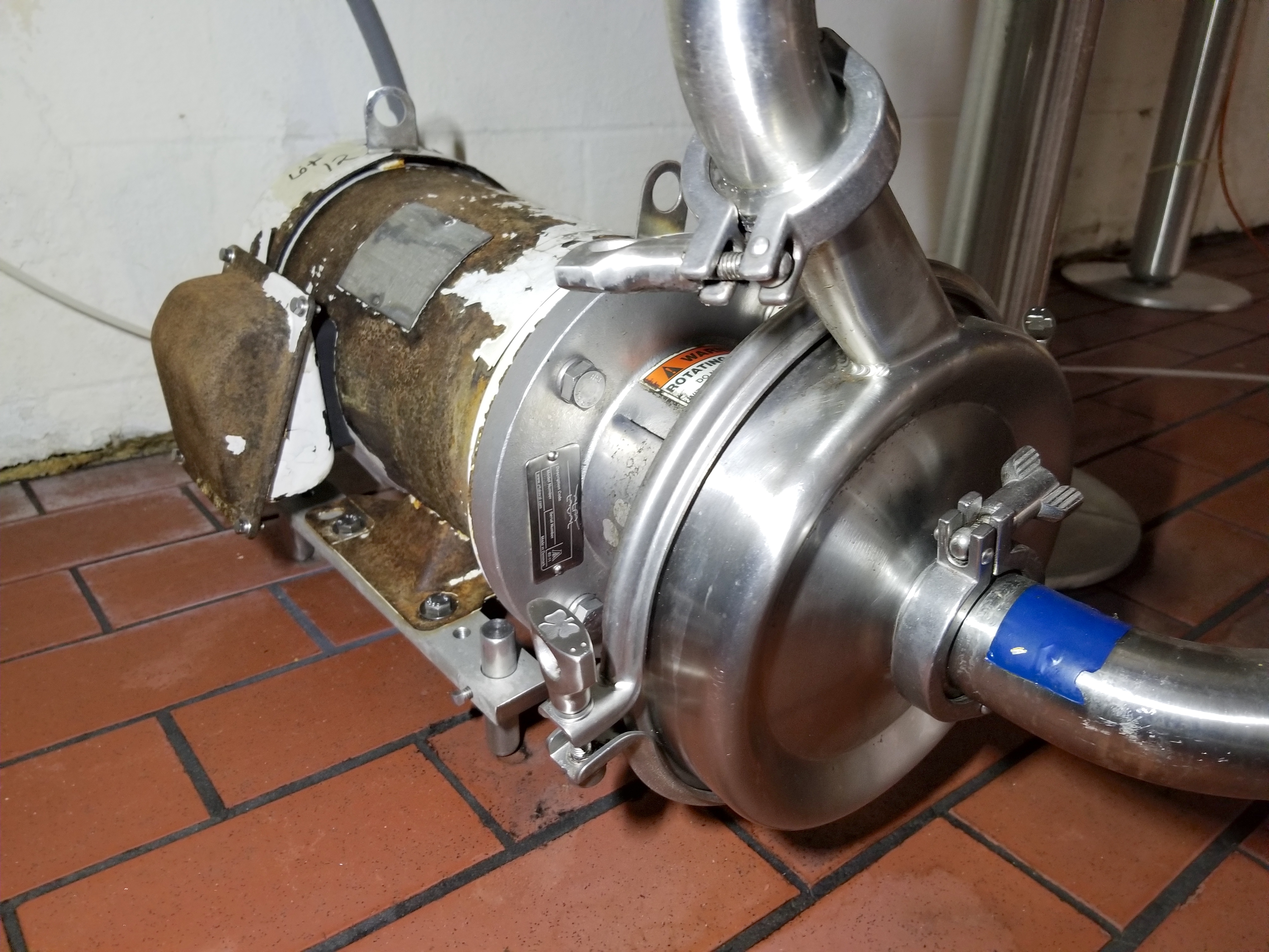 Alfa Laval Centrifugal Pump; Model 9634055625, Serial 834684 Sterling