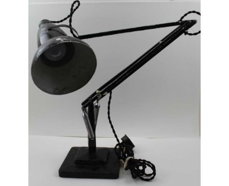 GEORGE CARWARDINE (1887-1947) 'THE ANGLEPOISE' LAMP, model 1227, manufactured by Herbert Terry &amp; Sons Ltd, Redditch. A 19